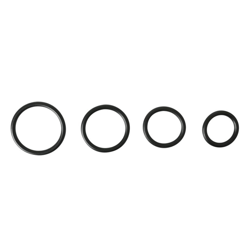 Sportsheets O-Rings Set - 4 Assorted Sizes-Rings Set - 4 Assorted Sizes