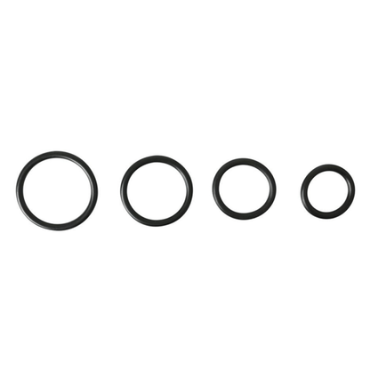 Sportsheets O-Rings Set - 4 Assorted Sizes-Rings Set - 4 Assorted Sizes