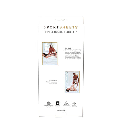 Sportsheets Hog Tie &amp; Cuff SetSportsheets Hog Tie &amp; Cuff Set