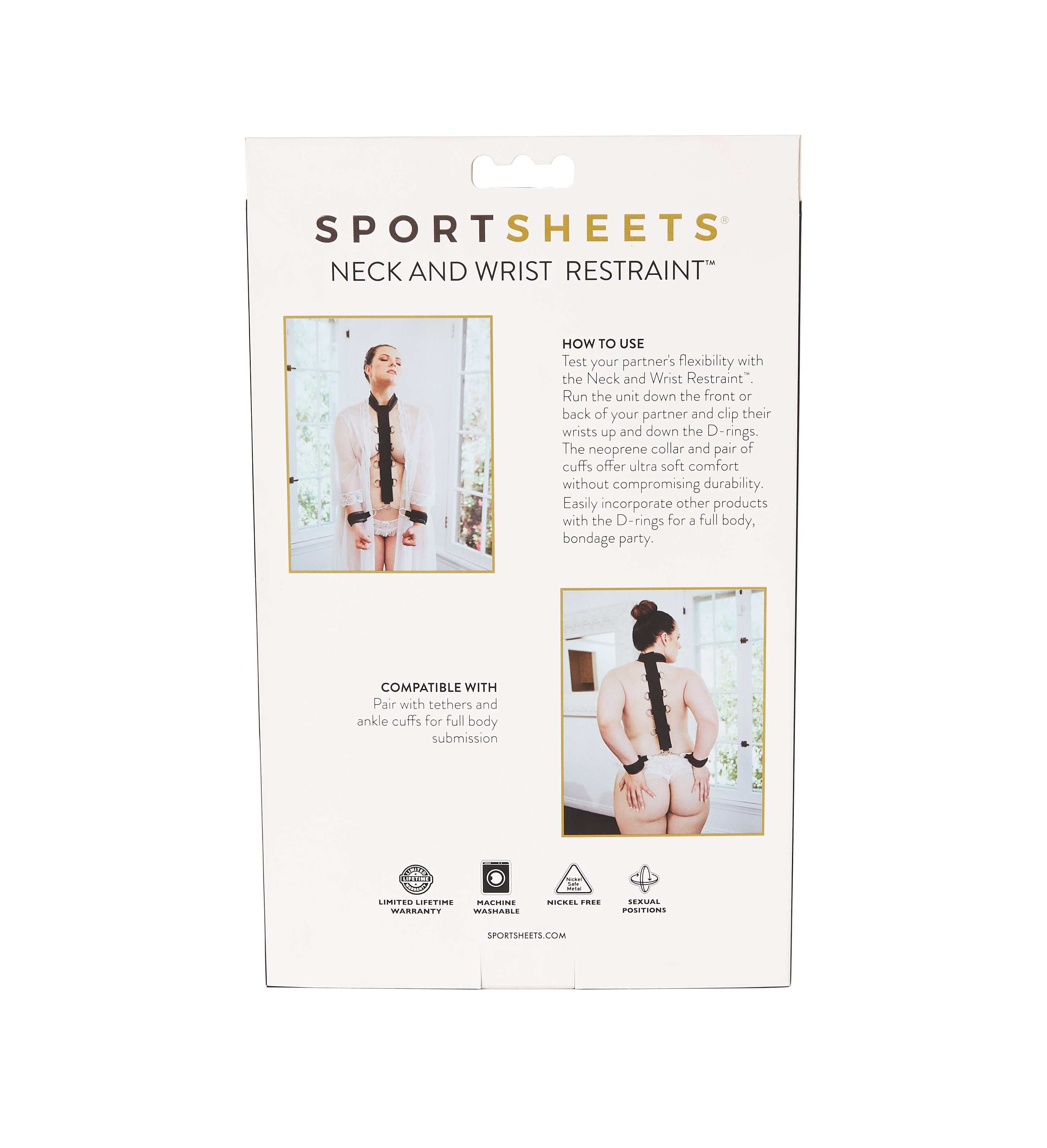 Sportsheets Neck &amp; Wrist RestraintSportsheets Neck &amp; Wrist Restraint