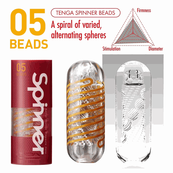 Tenga Spinner Masturbator - Powerful Twist &amp; Reusable Pleasure Stroker