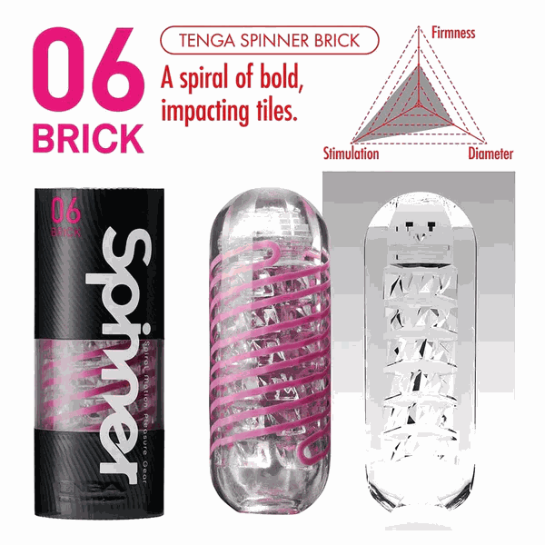 Tenga Spinner Masturbator - Powerful Twist &amp; Reusable Pleasure Stroker