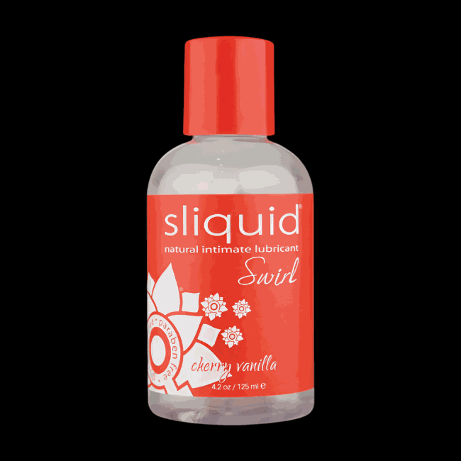 Sliquid Naturals Swirl Cherry Vanilla Flavored LubricantSliquid Naturals Swirl Cherry Vanilla Flavored Lubricant