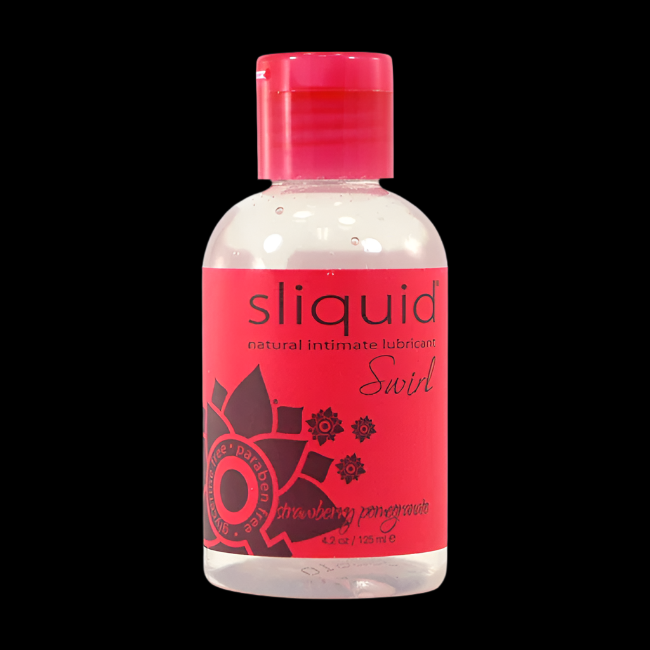Sliquid Naturals Swirl Strawberry Pomegranate Flavored LubricantSliquid Naturals Swirl Strawberry Pomegranate Flavored Lubricant