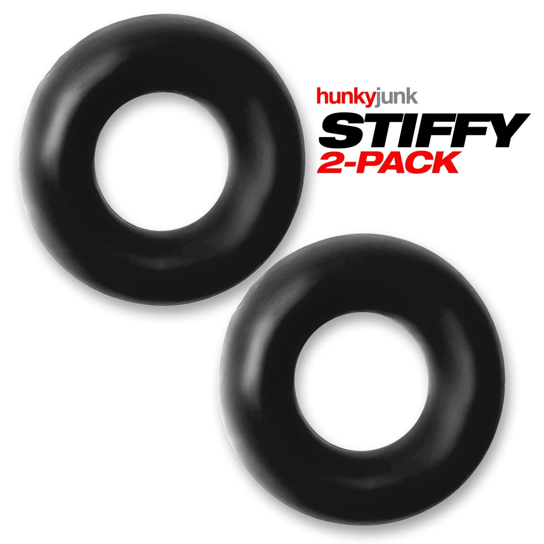Hunkyjunk STIFFY 2-Pack Bulge CockringsHunkyjunk STIFFY 2-Pack Bulge Cockrings