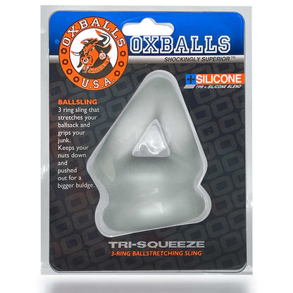 OXBALLS TRI-SQUEEZE Cocksling &amp; BallstretcherOXBALLS TRI-SQUEEZE Cocksling &amp; Ballstretcher