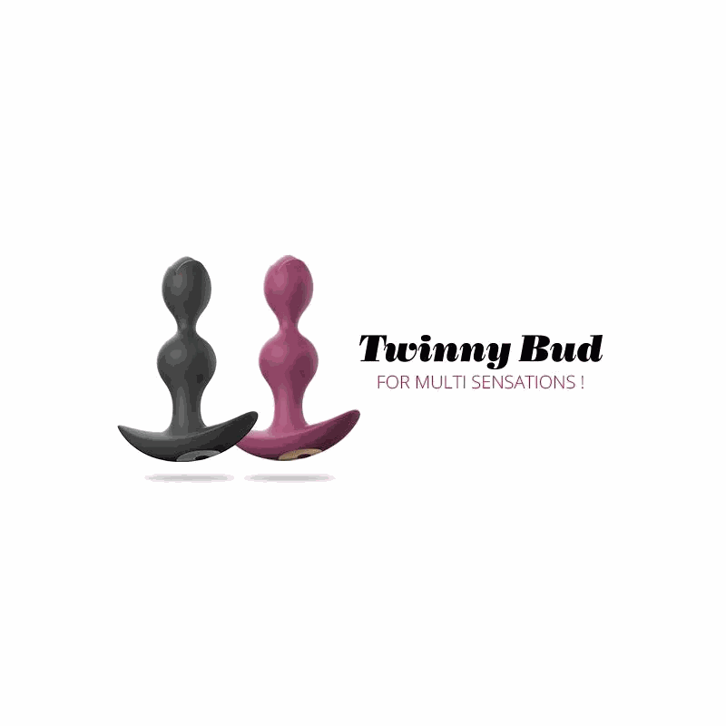 LOVE TO LOVE TWINNY BUD Vibrating Butt PlugLOVE TWINNY BUD Vibrating Butt Plug