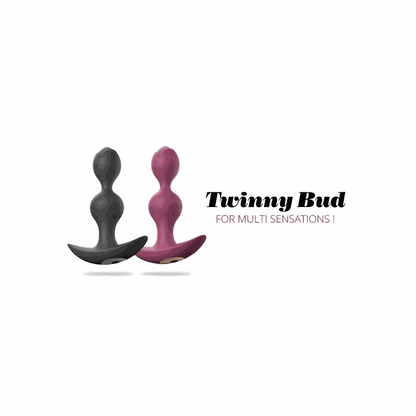 LOVE TO LOVE TWINNY BUD Vibrating Butt PlugLOVE TWINNY BUD Vibrating Butt Plug