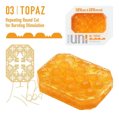 Tenga UNI Stretchable Masturbator Finger Stimulation Enhancement UNI