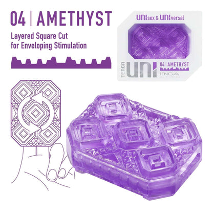 Tenga UNI Stretchable Masturbator Finger Stimulation Enhancement UNI