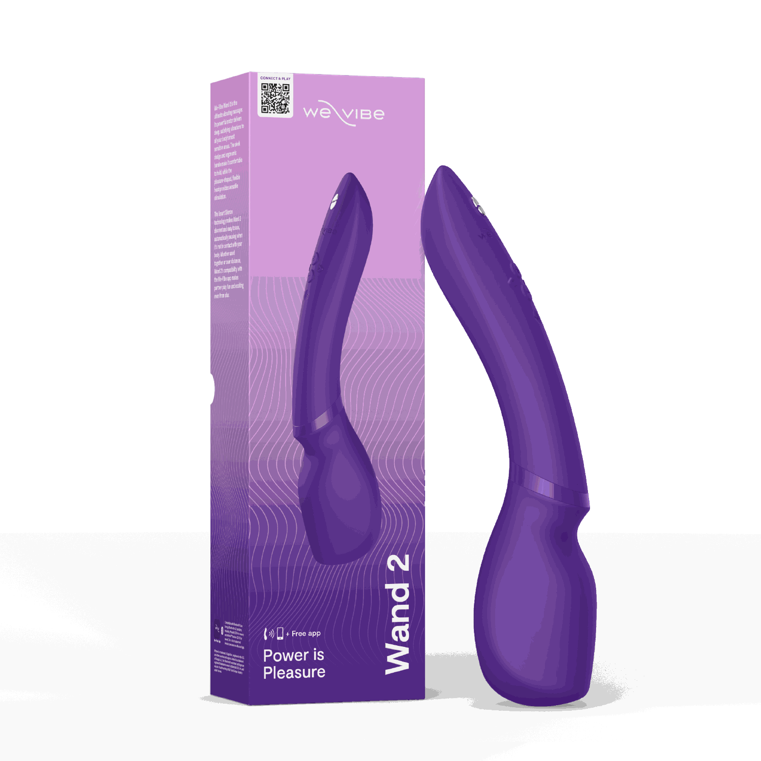 We-Vibe Wand 2 Wand Vibrator Ultimate Vibrating Massager App-Enabled