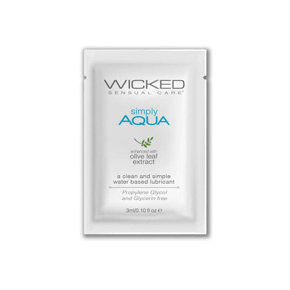 Wicked Simply Aqua Water Based LubricantWicked Simply Aqua Water Based Lubricant