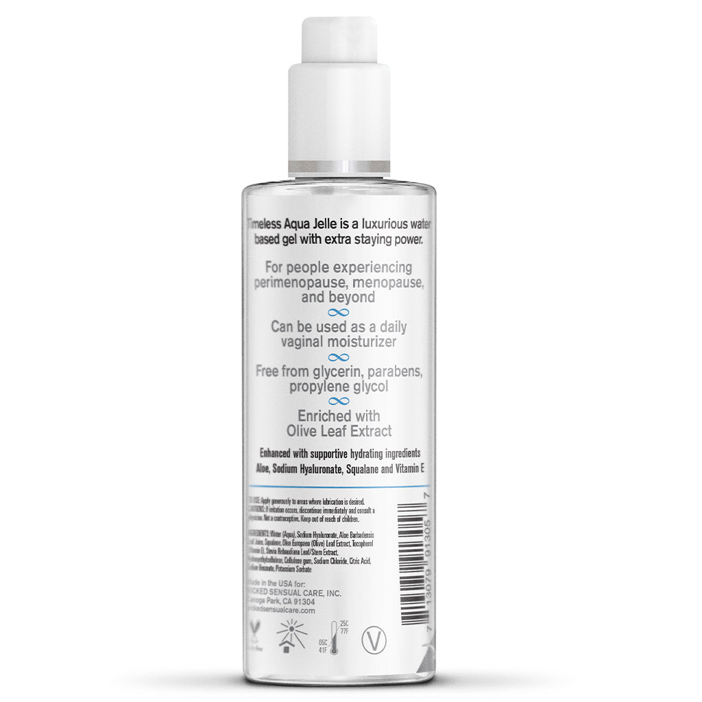 Wicked Simply Timeless Aqua Jelle LubricantWicked Simply Timeless Aqua Jelle Lubricant