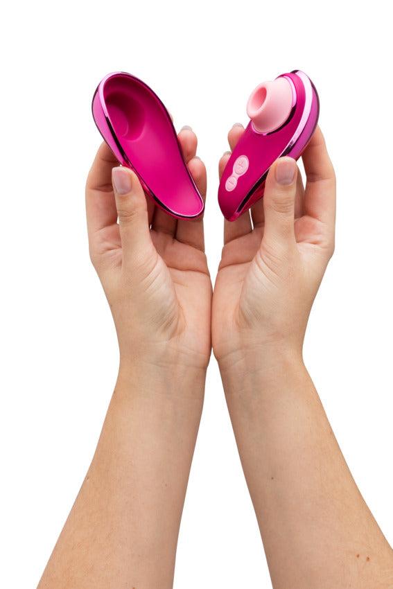 Womanizer Liberty 2 by Iggy Azalea Suction Vibrator Vibrant Rose Color