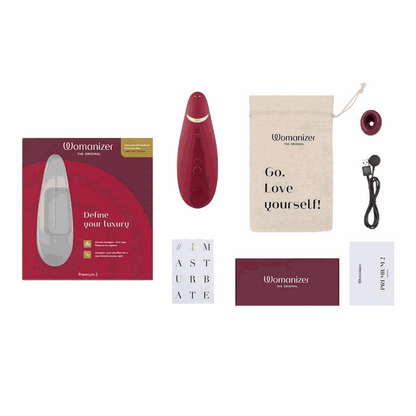 Womanizer PREMIUM 2 Pleasure Air VibratorWomanizer PREMIUM 2 Pleasure Air Vibrator