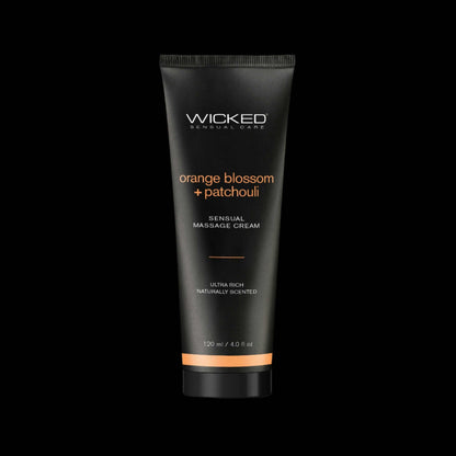 Wicked Orange Blossom + Patchouli Massage CreamWicked Orange Blossom + Patchouli Massage Cream