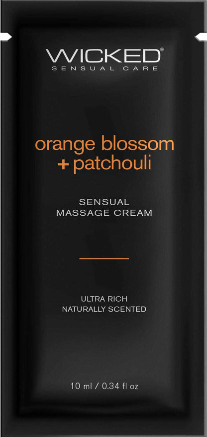 Wicked Orange Blossom + Patchouli Massage CreamWicked Orange Blossom + Patchouli Massage Cream